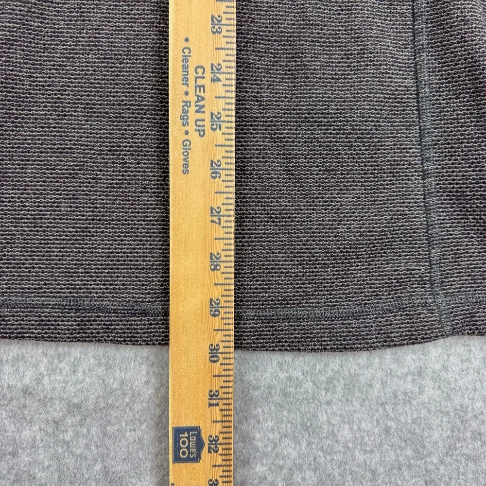 The North Face Sweater Mens 2XL‎ Gray Fleece 1/4 Zip Mock Neck Pullover Outdoor